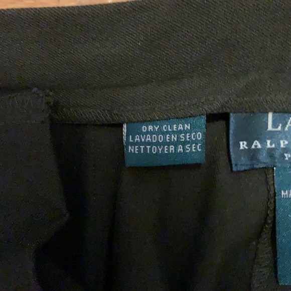 NWT Ralph Lauren 2P Dark Green Stretch Pants - Picture 11 of 13